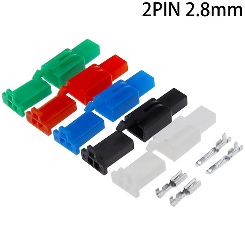 

1/5/10/20 Set Male Female 2.8mm Series Wire Harness Motorcycle Sensor Connector Automotive Cable Socket 6030-2981 6040-2111
