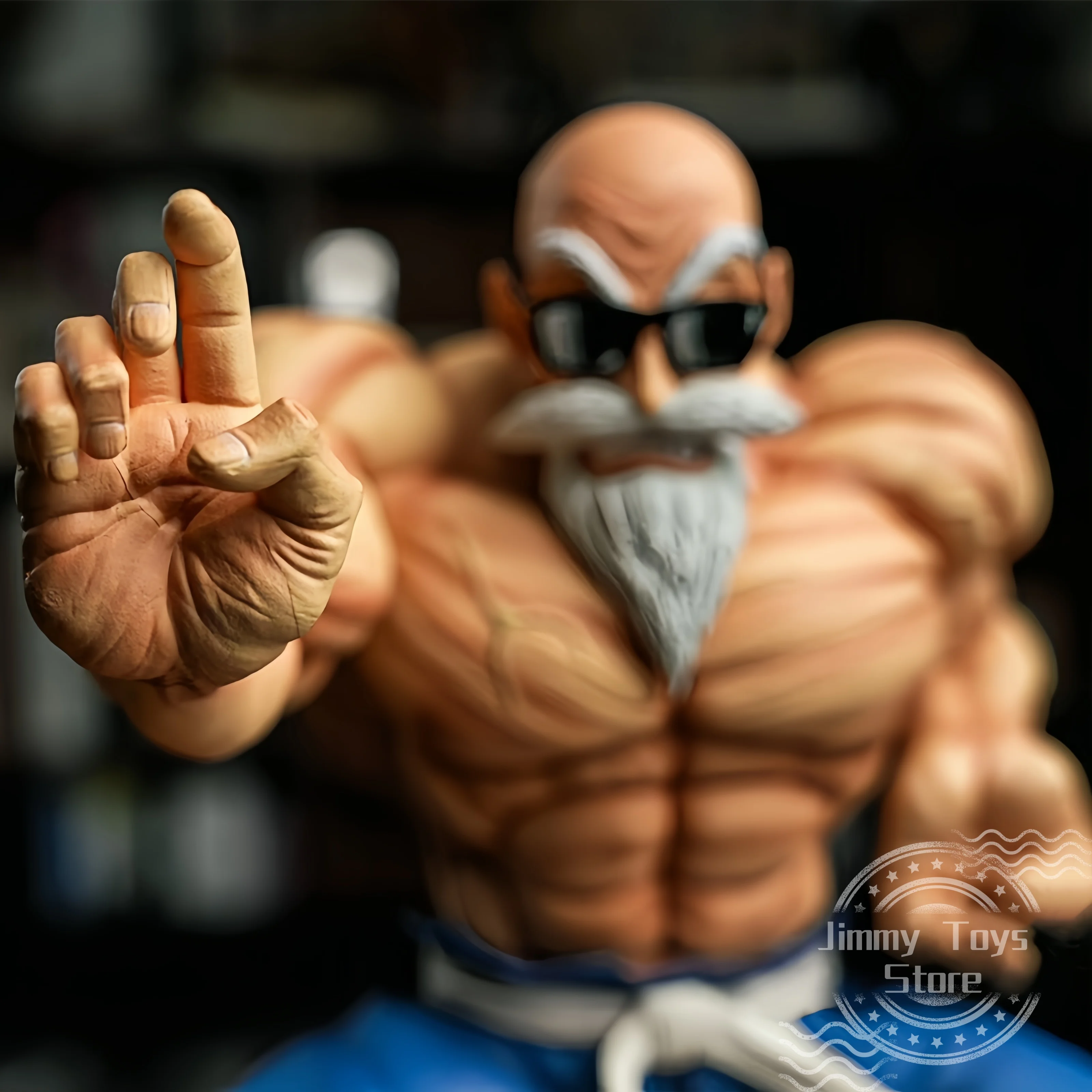 Anime Dragon Ball Muscle Master Roshi Figure