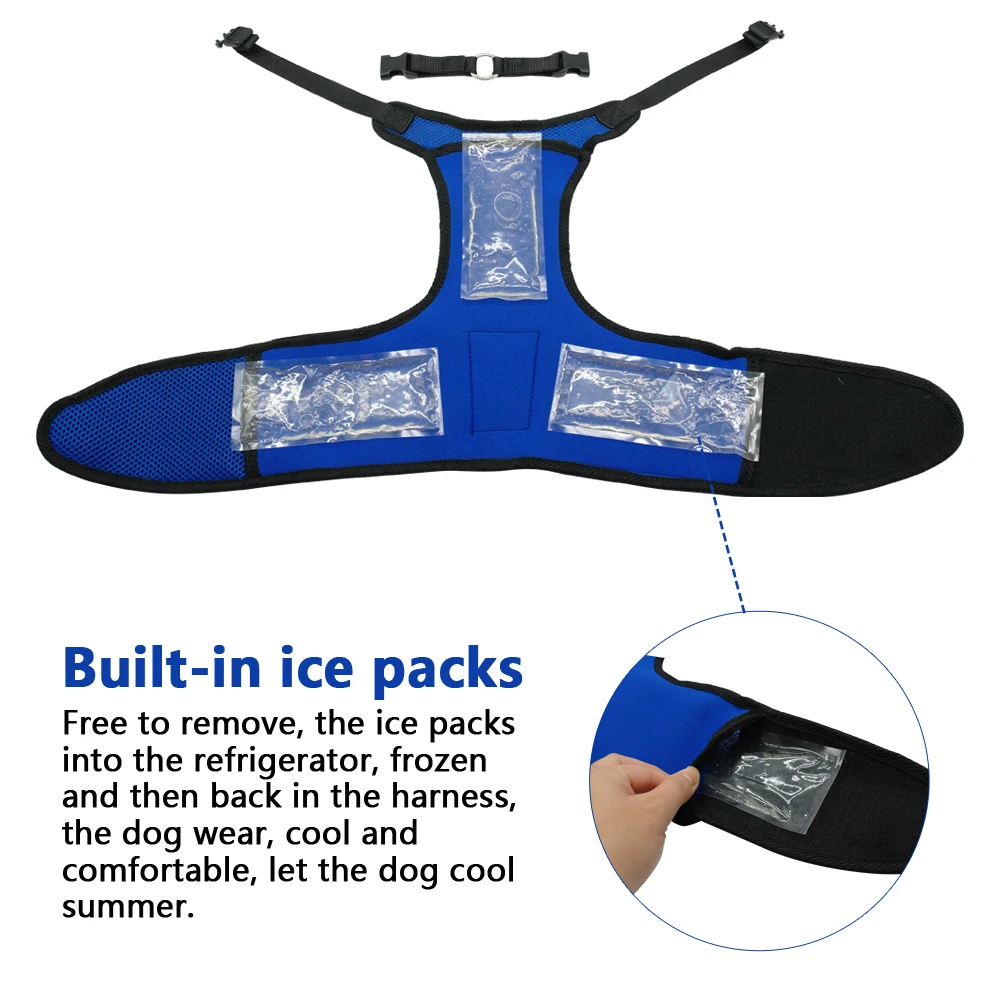 dog ice pack jacket
