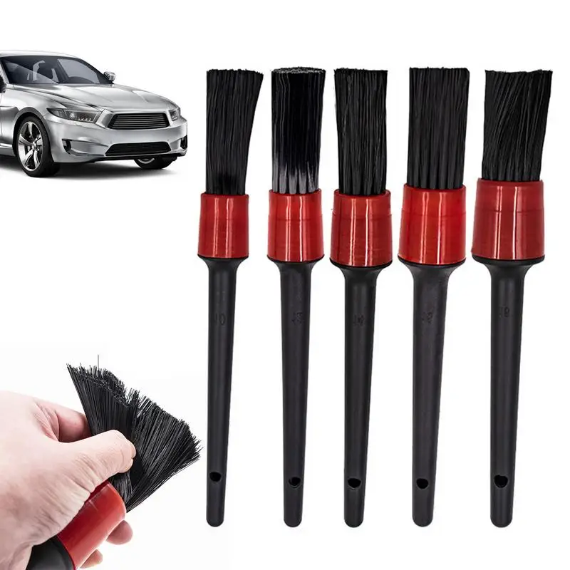 

Cleaning Brush With Handle Automotive Air Conditioner Cleaner Brushes Soft Bristle Detailing Cleaning Duster For Car Air Outlet