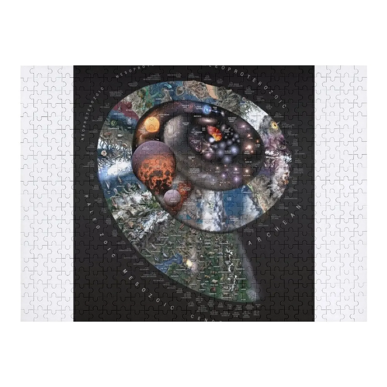 

Nature Timespiral dark background! Jigsaw Puzzle Christmas Toys Wooden Compositions For Children Puzzle