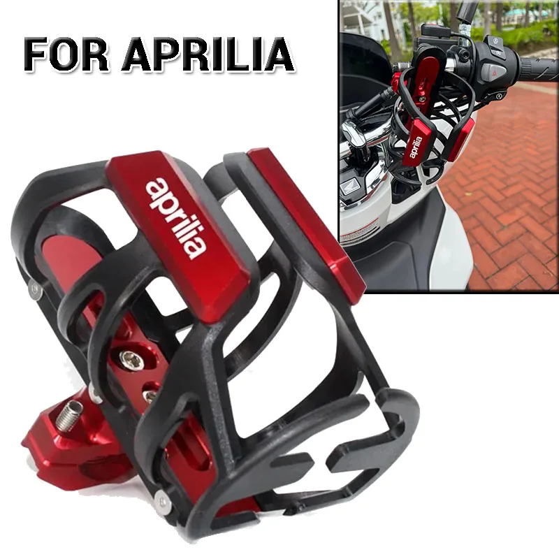 

For Aprilia Racing GPR150 RS125 RS250 RSV4 RXV Tuono SXV Tuono V4 Water Bottle Drink Cup Holder Mount Motorcycle Accessories
