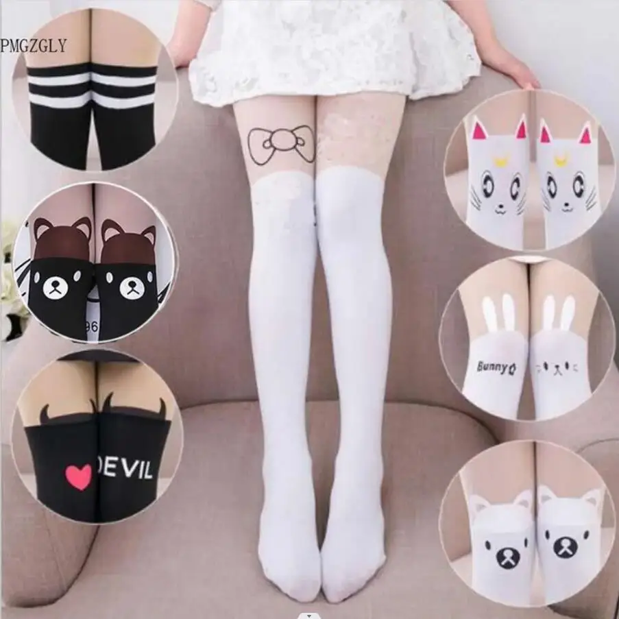 13 Styles Spring Summer Girls Leggings Kids Legging Elastic Waist Children\'s Girl\'s Pants 2-12 Years Top Leggings Cartoon cat