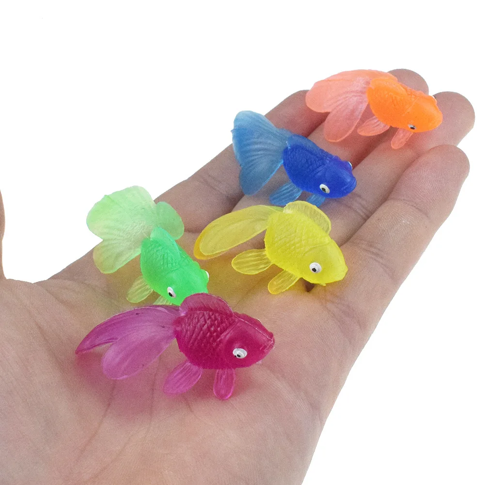 10pcs/set Kids Soft Rubber Gold Fish Baby Bath Toys for Children Simulation Mini Goldfish Water Toddler Fun Swimming Beach Gifts 3 10pcs/set Kids Soft Rubber Gold Fish Baby Bath Toys for Children Simulation Mini Goldfish Water Toddler Fun Swimming Beach Gifts 3