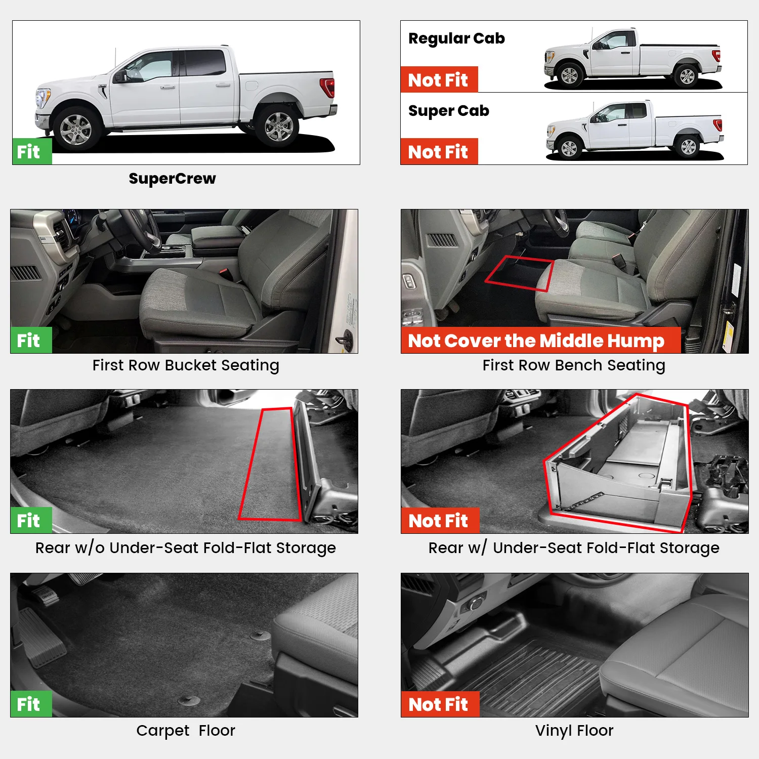 Ford F-150 Floor Mats 2