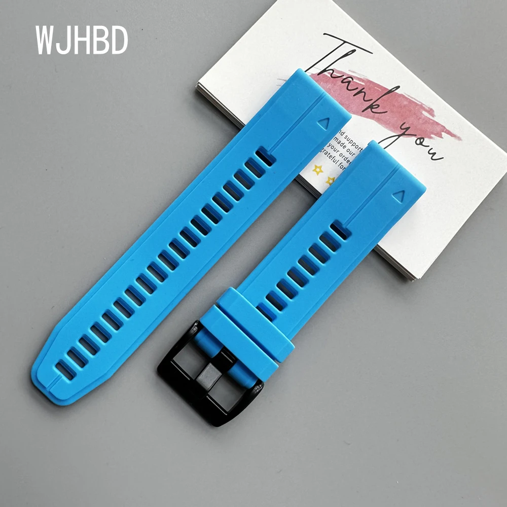 Enhanced Silicone Sports Watch Band - QuickFit 22/26mm Strap
