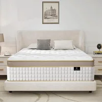 Queen Size Mattress, Upgrade Strengthen Medium 12 Inch Hybrid Queen Mattress in A Box, Mattress Queen Size With High Density 1