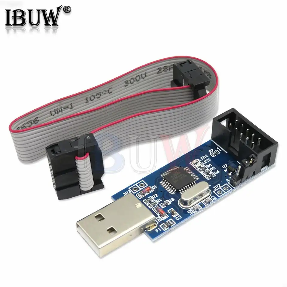 1PCS USBASP USBISP AVR Programmer USB ISP USB ASP ATMEGA8 ATMEGA128 Support Win7 64 STK500 image 8