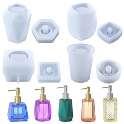Perfume Scent Bottle Clay Silicone Mold DIY Craft Handmade Aromatherapy Lotion Bottles Epoxy Resin Molds Shower Sprinkler Head
