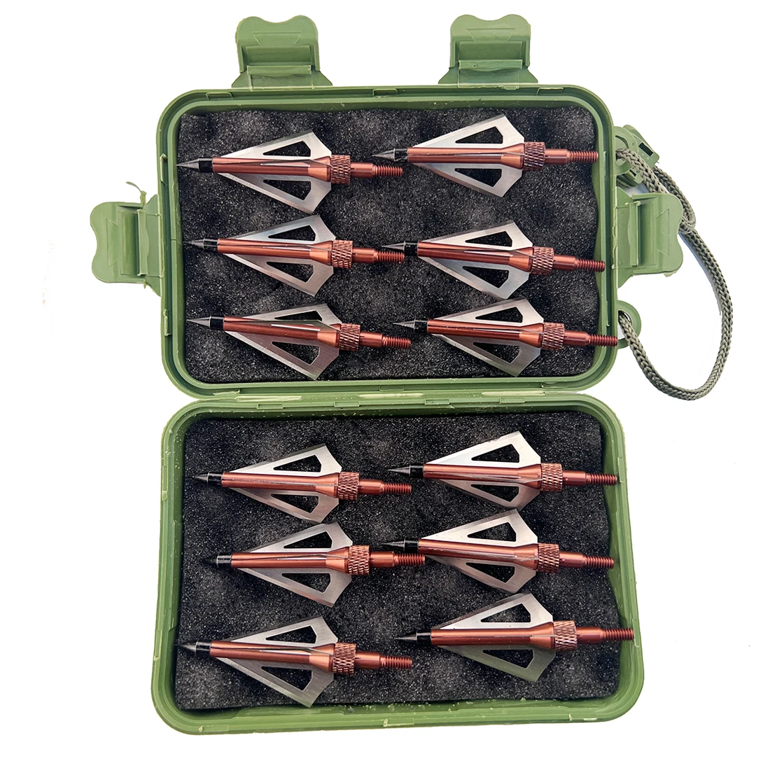 

100gr 125gr Broadhead Tips A Box Carbon Arrows Arrowheads for Compound Bow Shooting Outdoor 12pcs