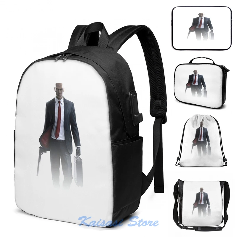 Funny Graphic Print Hitman Agent 47 Usb Charge Backpack Men School Bags Women Bag Travel Laptop Bag Backpacks Aliexpress Funny Graphic Print Hitman Agent 47 Usb Charge Backpack Men School Bags Women Bag Travel Laptop Bag Backpacks Aliexpress