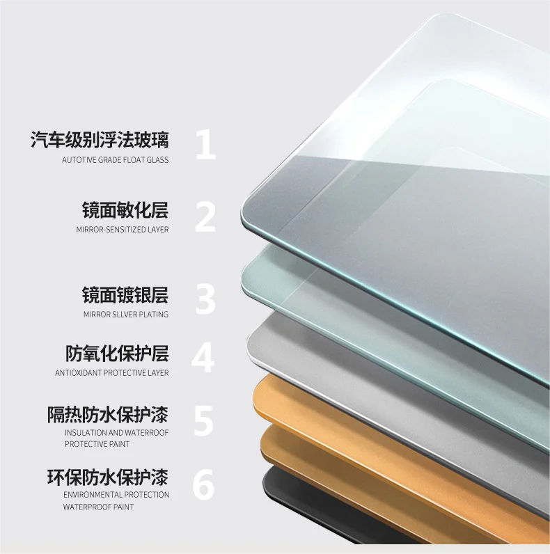 Description Picture 3 of itemLED Bath Smart Mirror Touch Switch Screen For Bathroom Smart Mirror Intelligent Wall-mounted Mirror