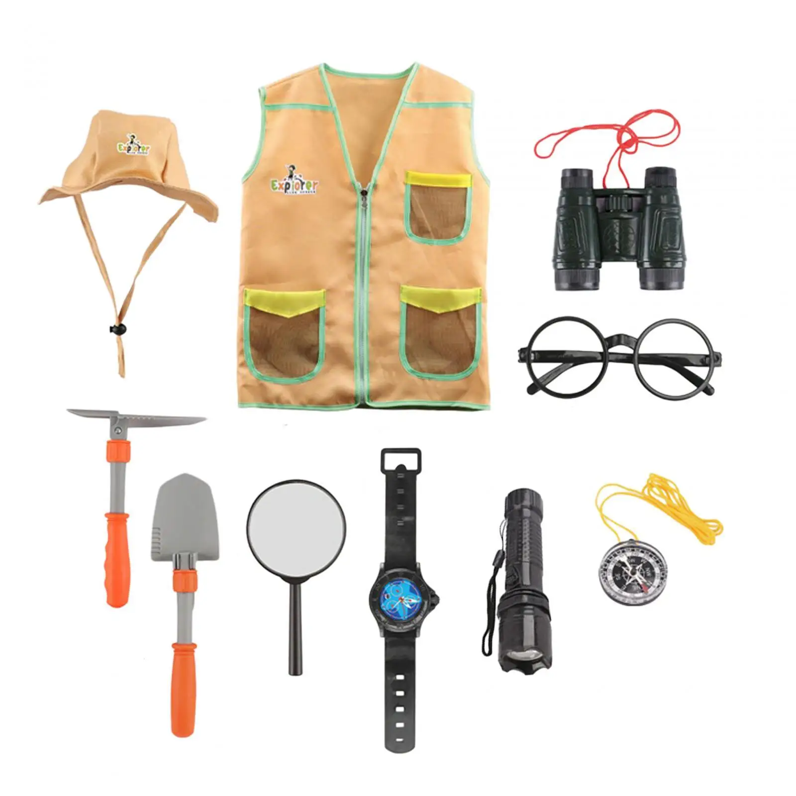 Outdoor Adventure Kits, Kids Dress up, Kids Explorer Costume Set for Boys and Girls, Kids Adventure Kits