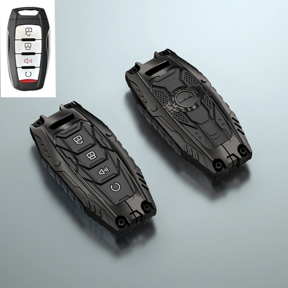 

Car Key Case Cover for Great Wall Haval Jolion 2022 H6 H7 H4 H9 F5 F7 F7X F7H H2S GMW Dargo Shell Fob Accessories