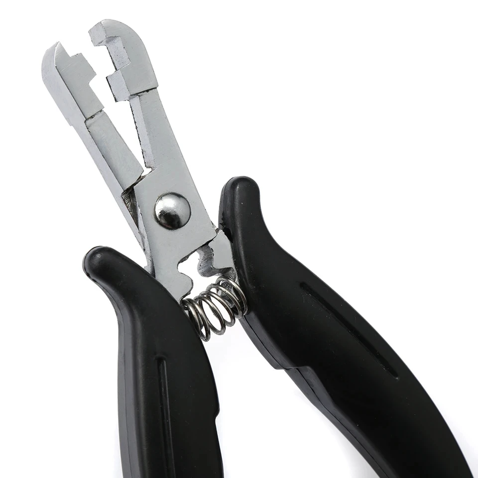 Keratin Pr- bonded tweezers for hair extensions Tongs extension accessories tool pliers for hair extensions