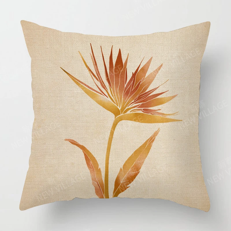 Abstract Linen Pillow Covers 6