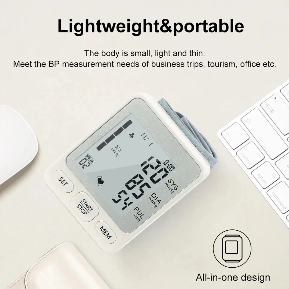 Tonomètre Automatique Numérique Usb, Moniteur De Pression Artérielle, Tensiomètre, Moniteur De Fréquence Cardiaque