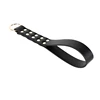 27.5cm Double Layer Leather Paddle Riding Crops Flogger Horsewhips Spikes Rivet Fixed Handle Spanking Paddle Slapper 6