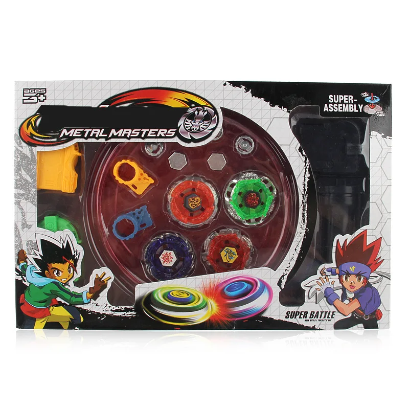 

Beyblade Takara Tomy AA26 Constellation Gyro Set Assembly Alloy Combat Gyro Toy 4-in-1 Battle Plate Arena Steel Soul Box Gift