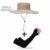 2020 New Fashion Summer Bucket Hat Cowboy Men Outdoor Fishing Hiking Beach Hats Mesh Breathable Anti UV Sun Cap Large Wide Brim 11