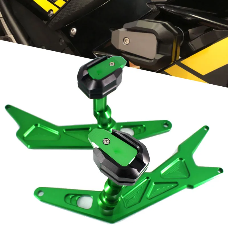 

Мотоцикл CNC рамка ползунок аварийный коврик защита от падения для KAWASAKI NINJA250 NINJA300 NINJA 250 300 2013-2016