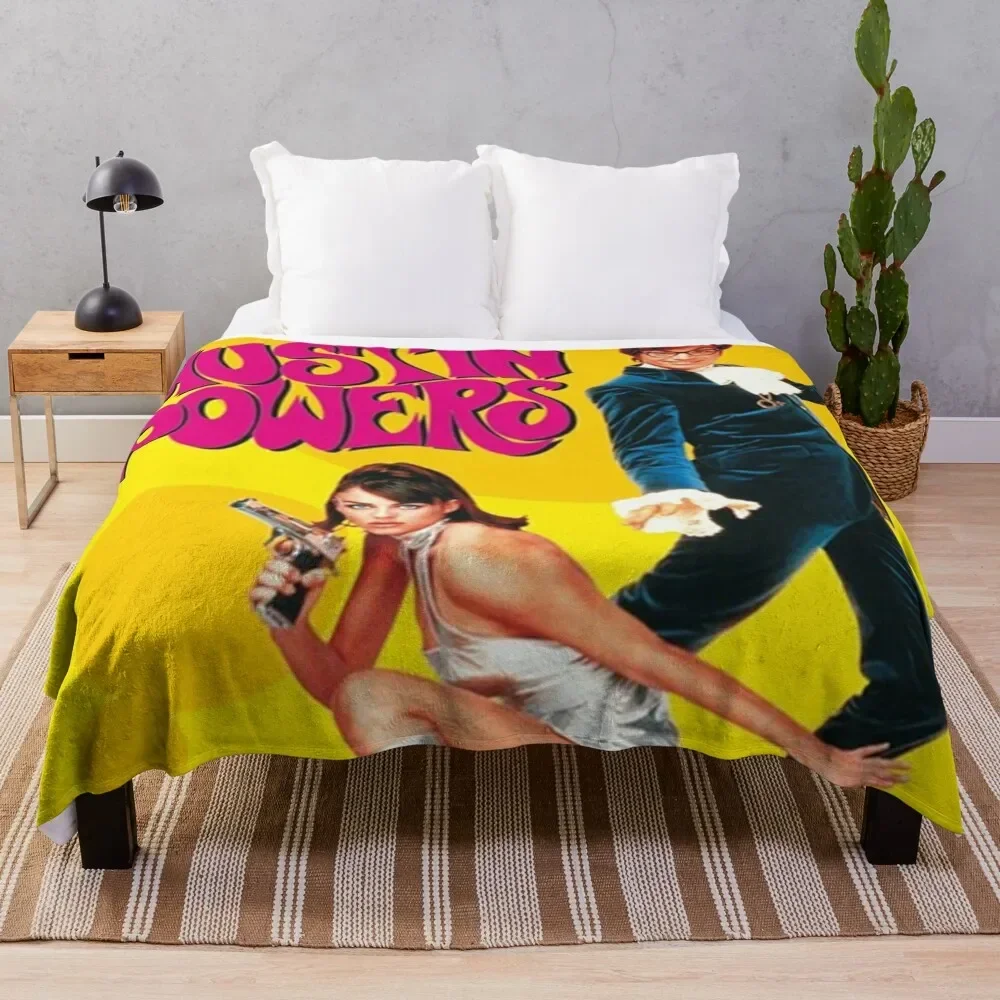 

powers Throw Blanket For Sofa Thin Soft Plaid Quilt Blankets