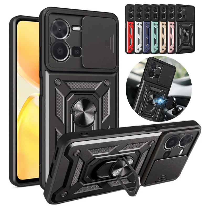 Slide Camera Lens Protect Armor Cover