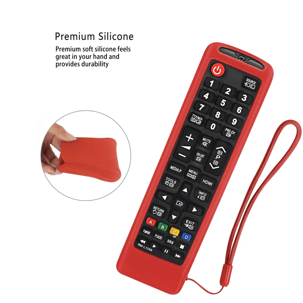 Remote Control Cover Shockproof for Samsung AA59-00816A 00611A 752A BN59-01199F Protective Cover for Samsung Remote Control 3