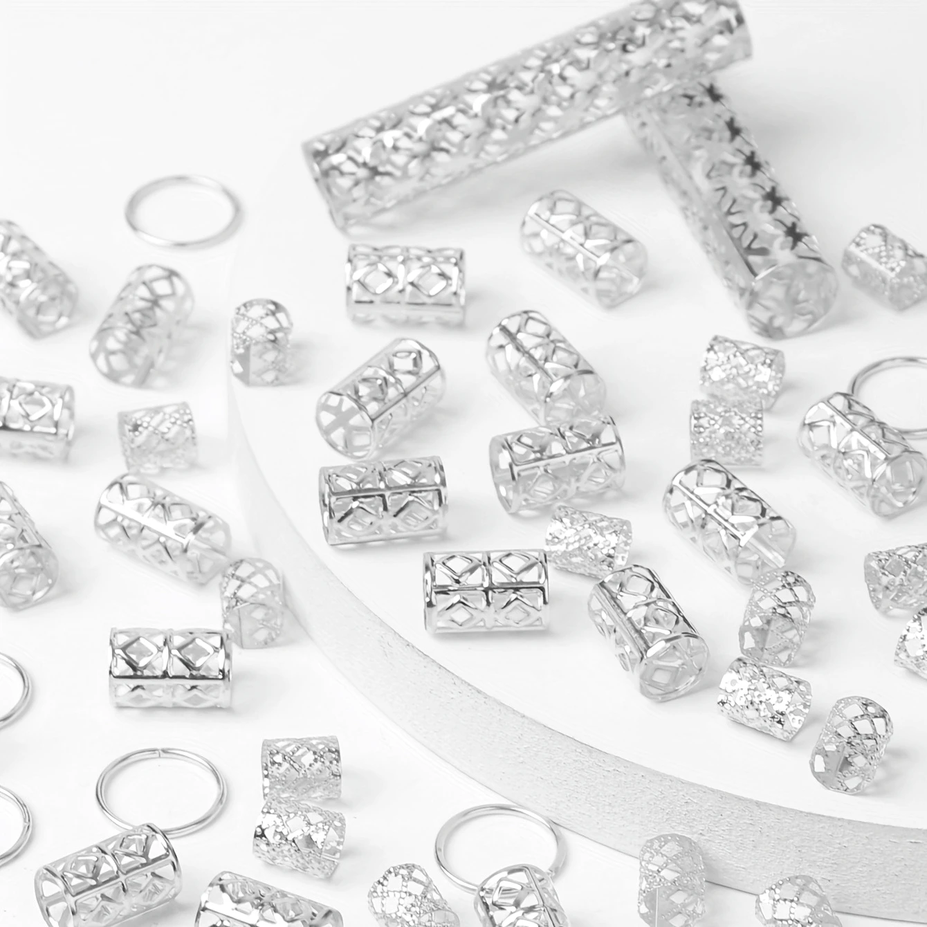 31 قطعة الأصفاد ضفائر الشعر ، سحر الشعر Dreadlock...