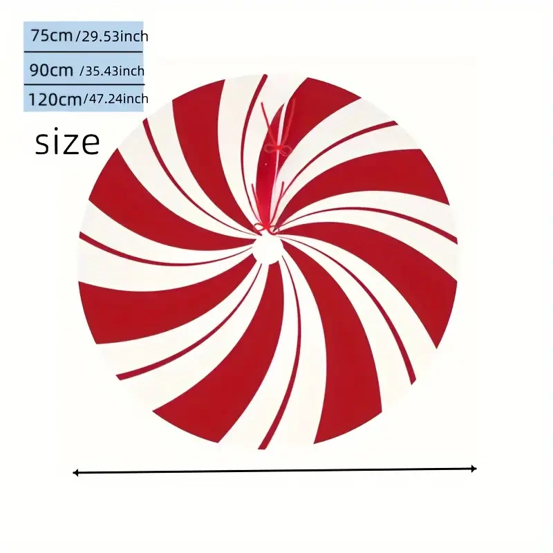 Merry Christmas Tree Skirt 90cm Holiday Party Decoration