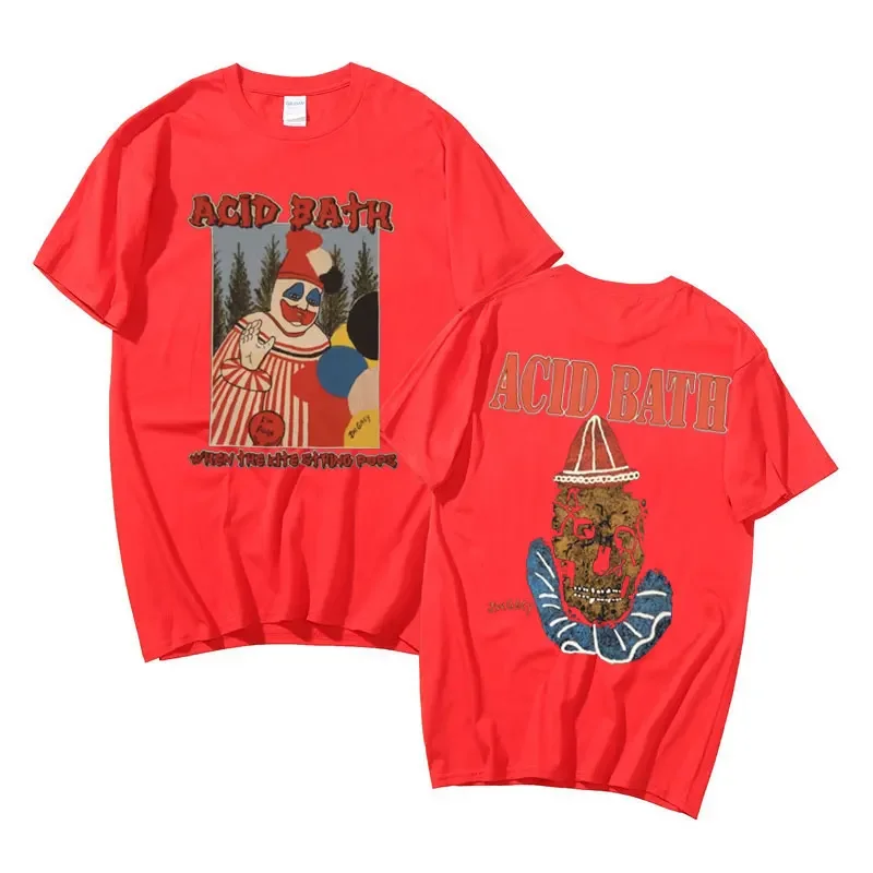 Acid Bath When The Kite String Pops Album Double Sided Print T