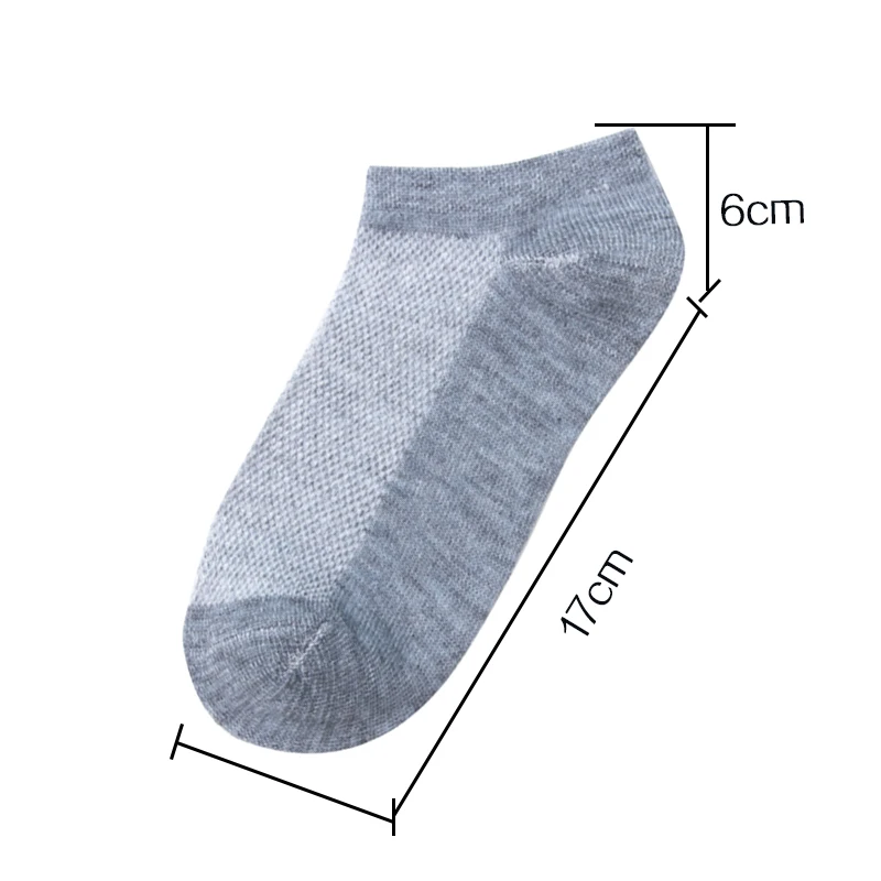 5Pairs/Lot Women‘s Summer Breathable Socks Solid Color Comfortable Soft Cotton Unisex Ankle White Black Sock