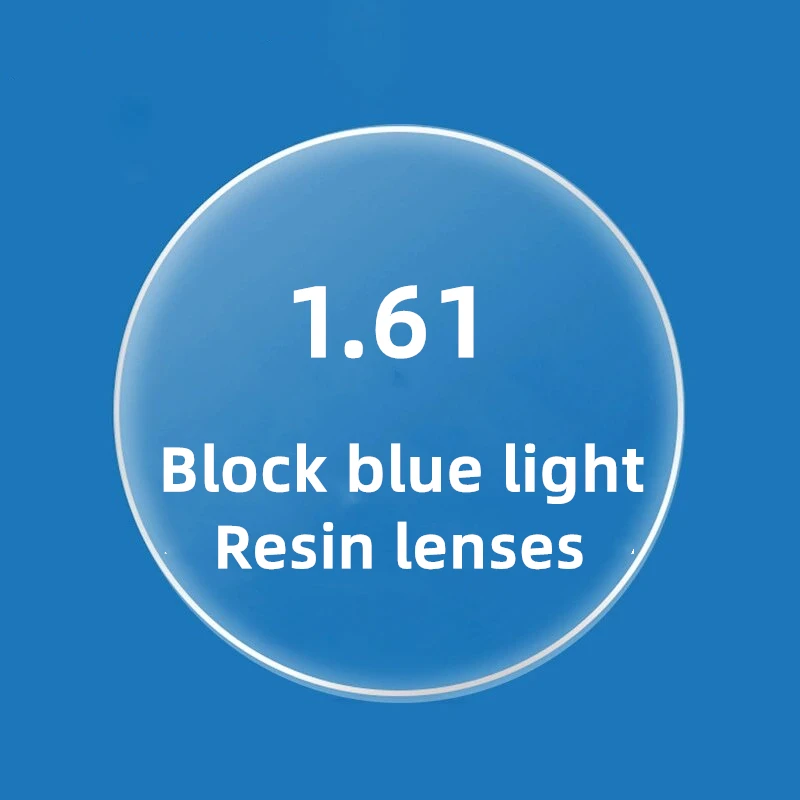 1.56 1.61 1.67 1.74 1.80 1.90 optical lenses with recipe blue light lenses For glasses Aspherical lens Glass lense