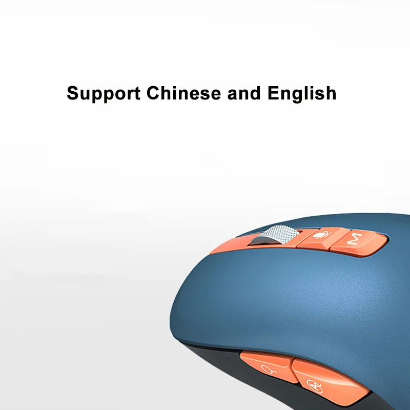 Mouse Bluetooth Recarregável Modo sem Fio Duplo Controle de Voz ai para Computador de Escritório Tradução de Voz Inteligente 5.0 - Imagem 3