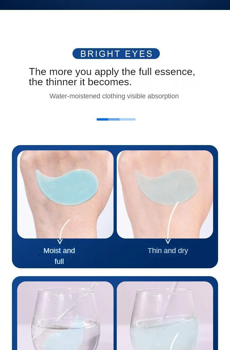 Mascarillas para los ojos, parches hidratantes y Antienvejecimiento