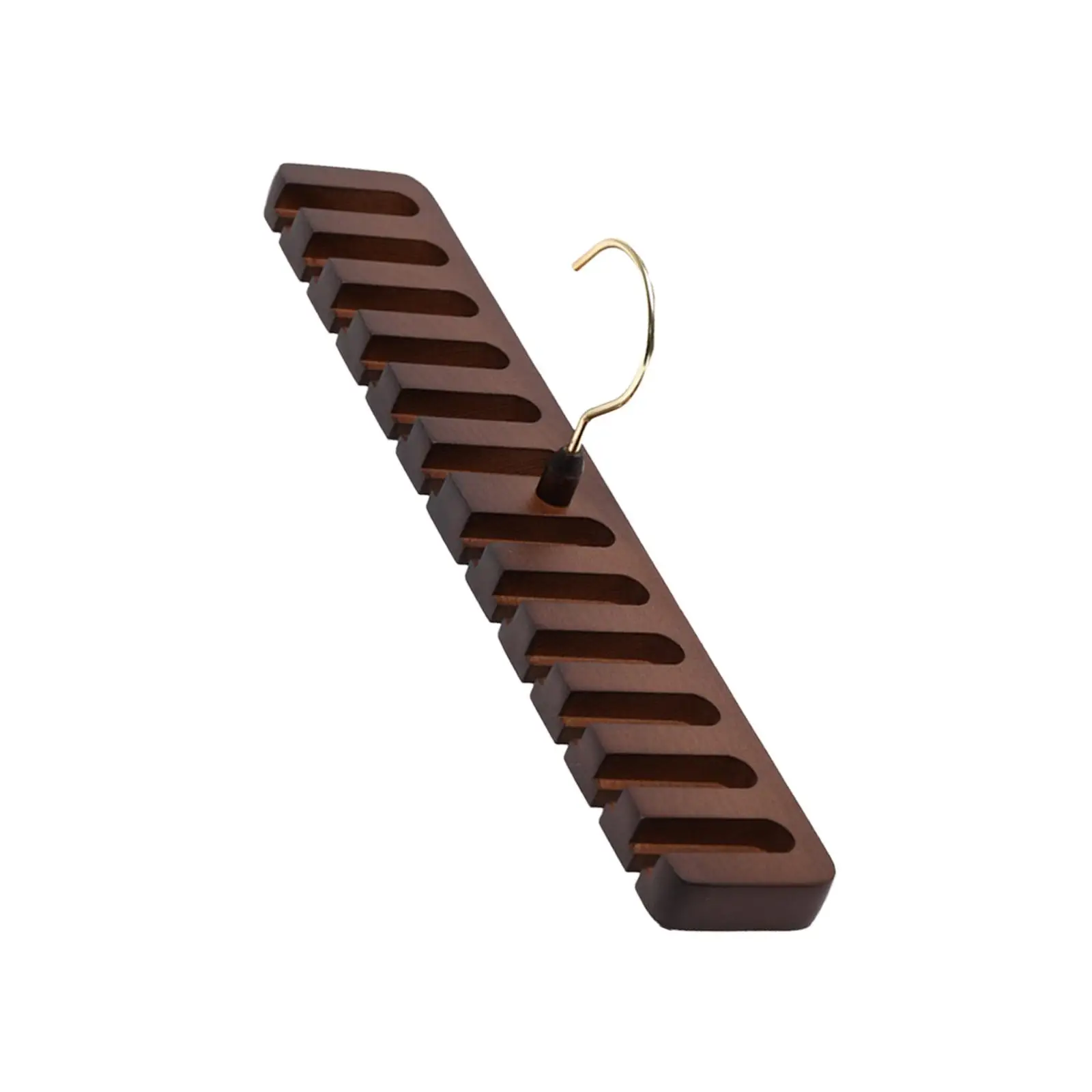 Organizer Rack Armadio Portatile Rotante In Legno Gancio Per Cintura Per Armadio