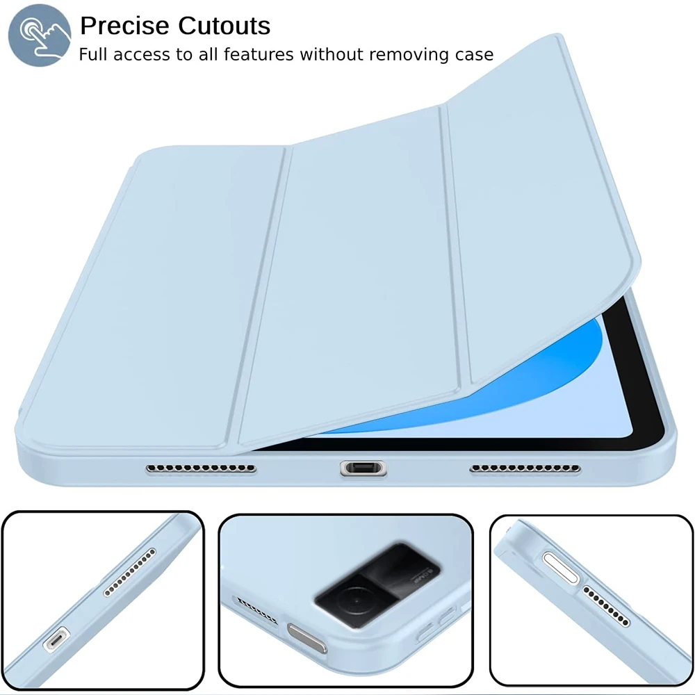 Slim Protective Smart Cover for 11-Inch Tablet with Auto Sleep/Wake and Folding Stand