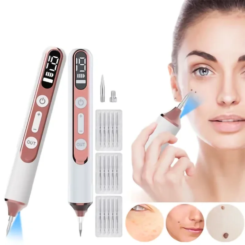 Beauty Instrument Freckle Removal Pen Machine Skin Mole Removal Dark Spot Remover Face Wart Tag Tattoo Remover Pen 19 Gears