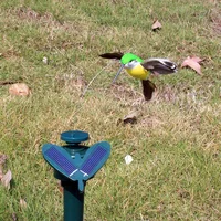 5-1pcs Solar Garden Butterfly Solar Flying Butterflies Garden Dancing Fluttering Butterfly Hummingbird Garden Yard Home Decor 4