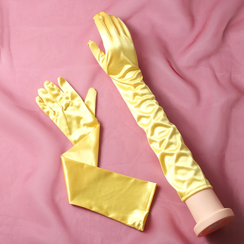 Wedding Dress Gloves Bride wedding birthday party party pageant stage performance long gloves