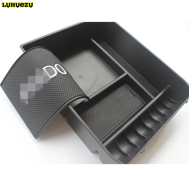 Non-Slip Central Armrest Container Stowing Box Refrigerator Cover Mat For Toyota Land Cruiser Prado FJ 120 2003-2009 Accessories