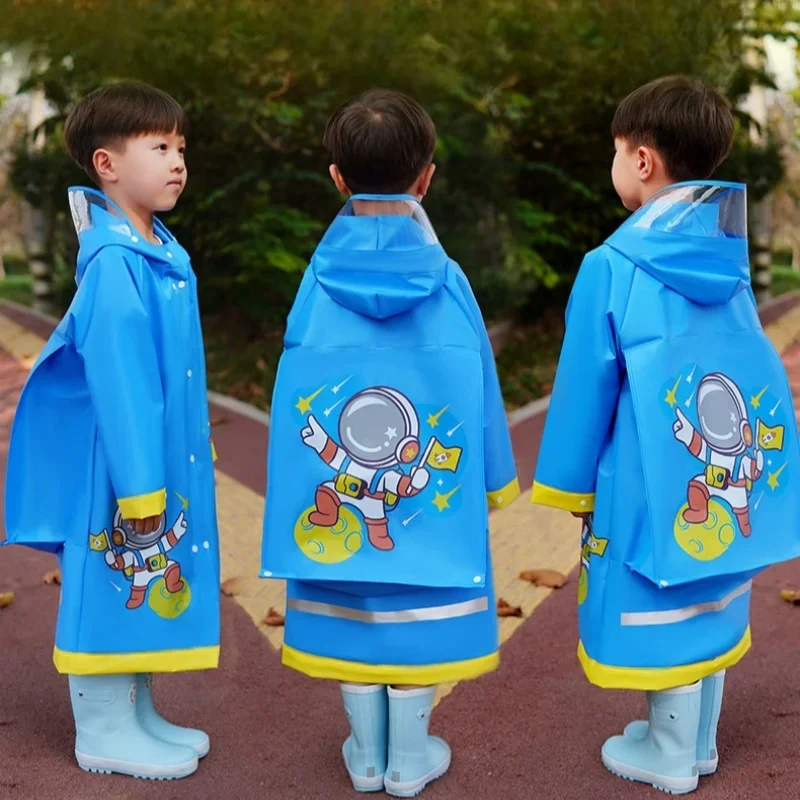 Children Raincoat Rain Poncho Student RainWear