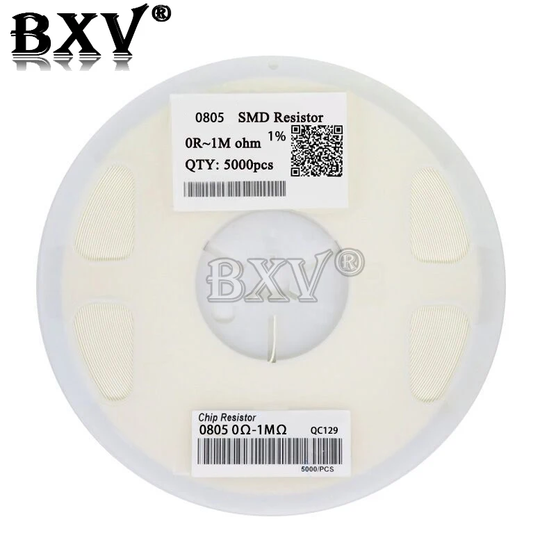 

5000 шт. 0805 резистор SMD точность 1% новый 0 Ом ~ 10 м ом 1 к 2,2 к 10 к 100 к 0 1 10 100 150 220 330 Ом 1R 10R 100R 150R 220R 330R