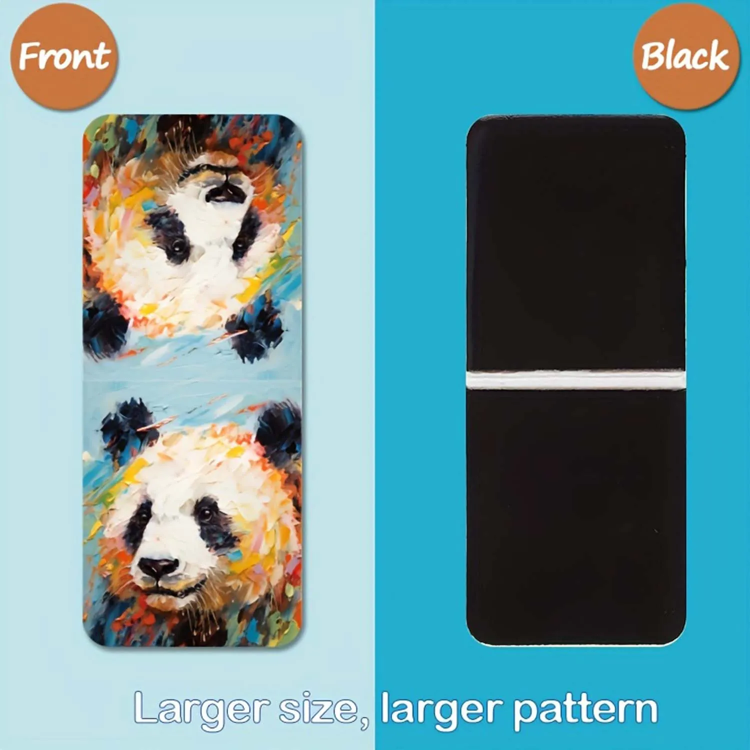 12pcs Bookmark Magnets Oil Painting Cute Decorative Personalized Magnet Students