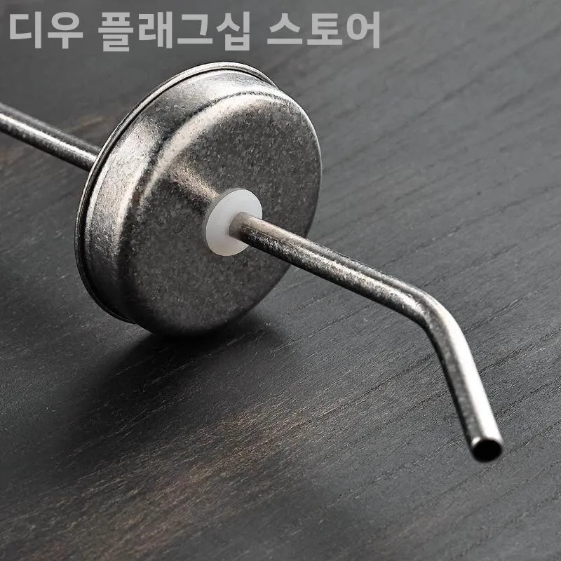 순수 티타늄 다도용품 자동 물통 충전 배수관 바닥 직수형 급수관