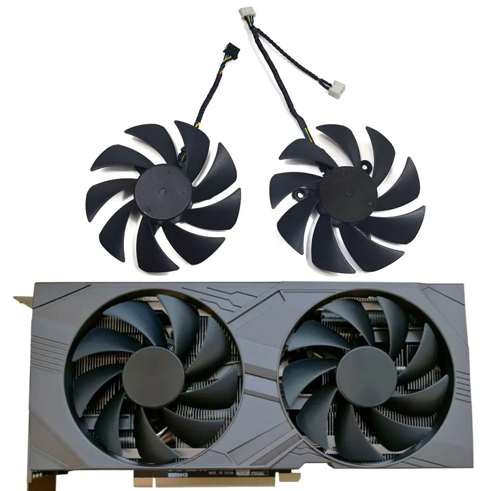 Nuova Ventola Gpu Lenovo Rtx 3060Ti Da 85Mm Pla09215B12H, Per Dell, Lenovo Rtx 3060Ti 3070 3080 3090 Ti Ventola Di Raffreddamento Della Scheda Grafica