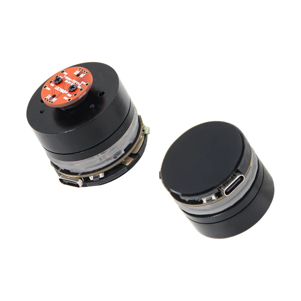 LILYGO®T-노브 ESP32-C6-MINI-1U 고효율 제로 대기 전류 드라이버 홀 기반 각도 위치 인코더 센서 노브 보드