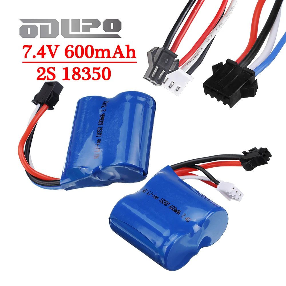 Batterie SM-4P/2P pour Bateau RC - Lot de 1 à 3 Batteries