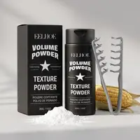 Ensemble de poudre volumisante pour cheveux avec peigne coiffant, contrôle de l'huile, texture mate, poudre longue durée pour coiffage des cheveux pour hommes et femmes 3