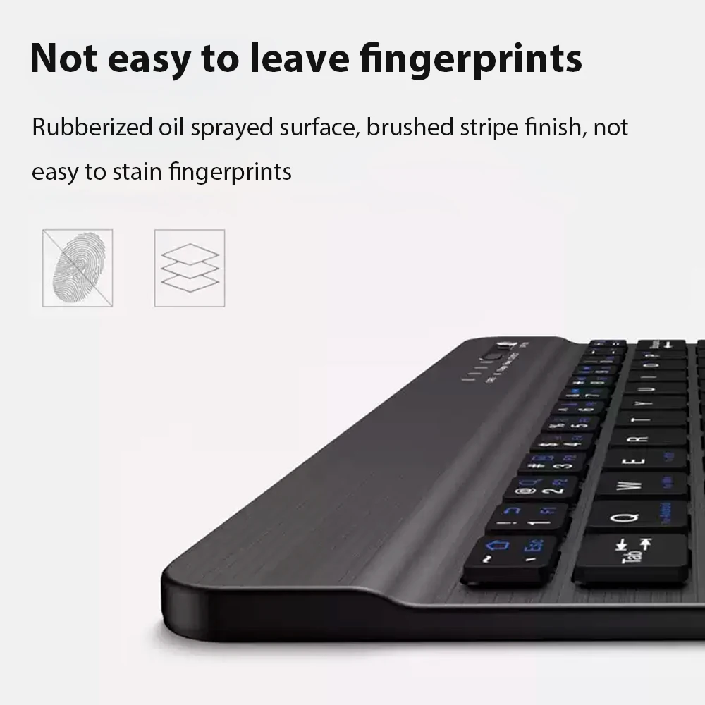 Bluetooth Keyboard Wireless Rechargeable 10 Inch Keyboard IOS Android Windows Tablet iPad Air Mini bluetooth keyboard